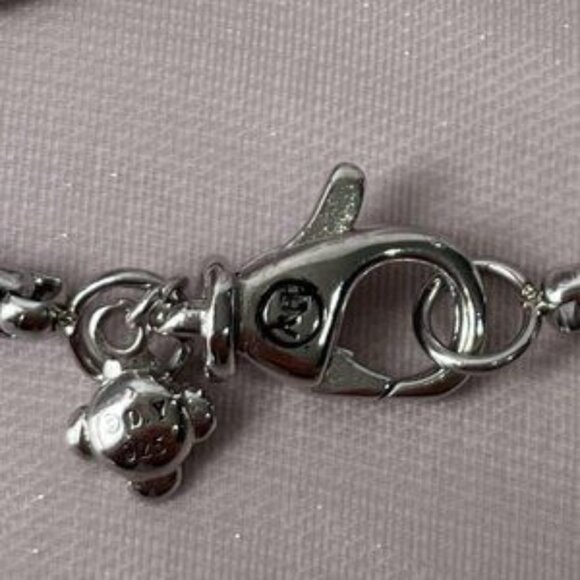 Fashion David Yurman Starburst Pendant with Pav Sterling Silver Necklace - Picture 6 of 7